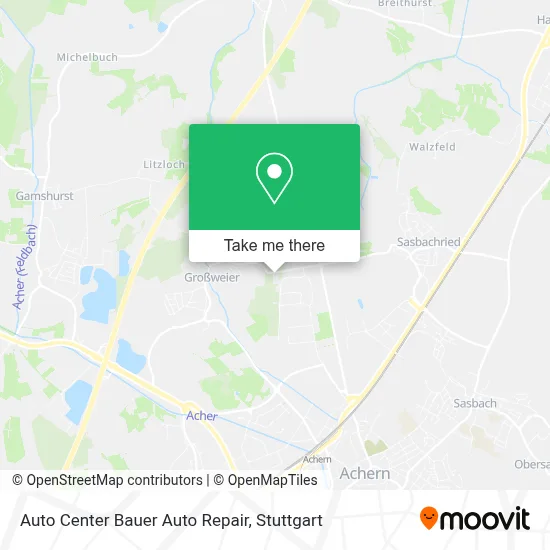 Auto Center Bauer Auto Repair map