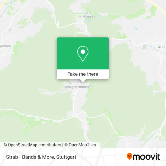 Strab - Bands & More map