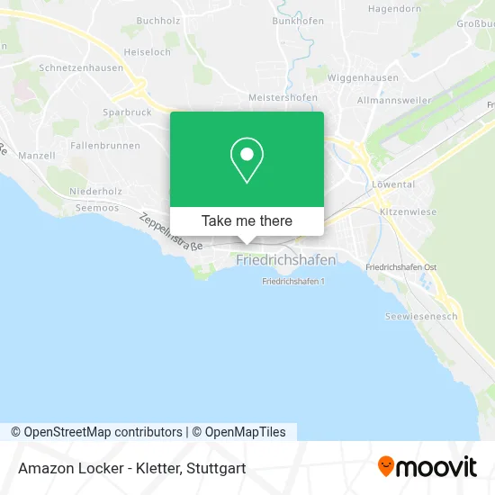 Amazon Locker - Kletter map