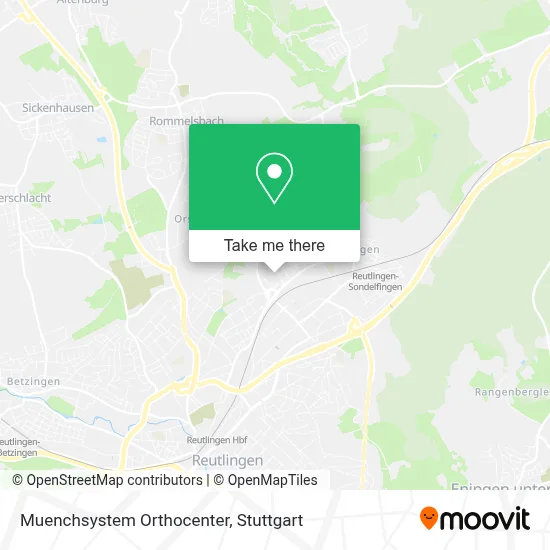 Muenchsystem Orthocenter map