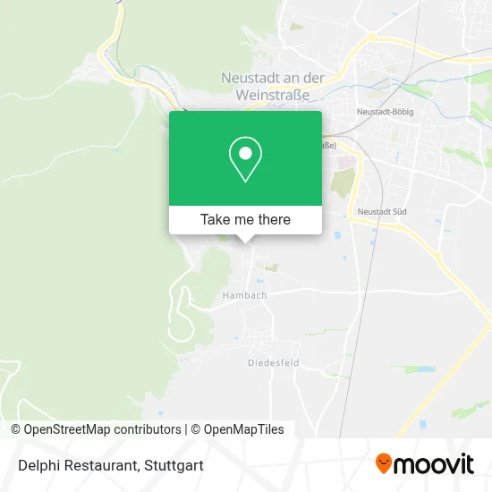 Restaurant Delphi map