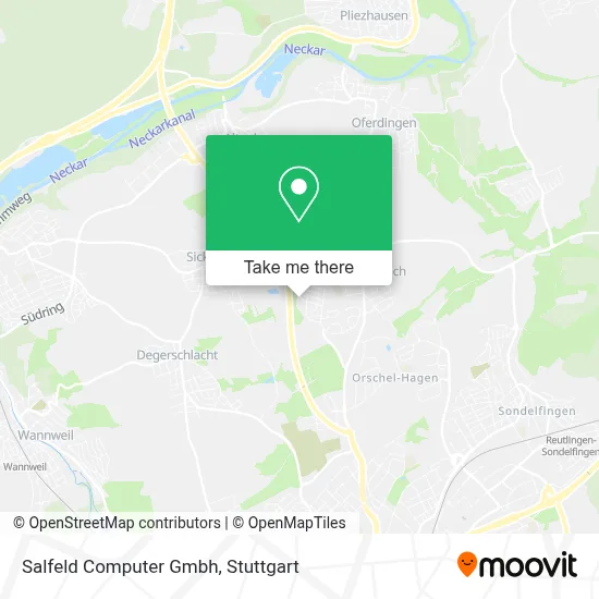 Salfeld Computer Gmbh map