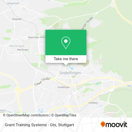 Grant Training Systems - Gts map