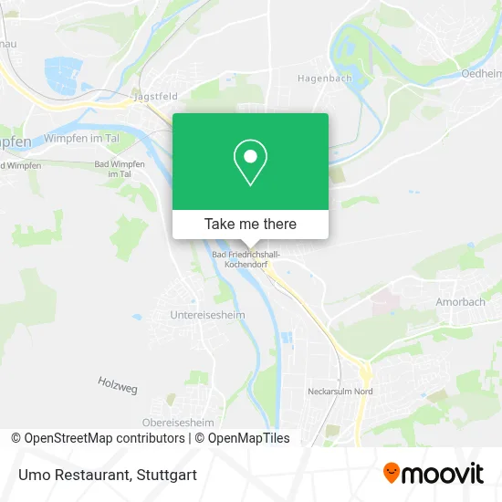 Umo Restaurant map