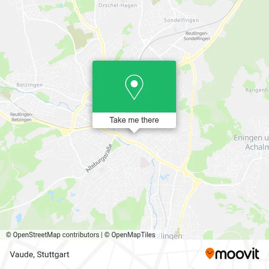 Vaude map