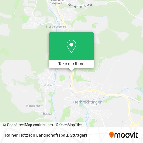 Rainer Hotzsch Landschaftsbau map
