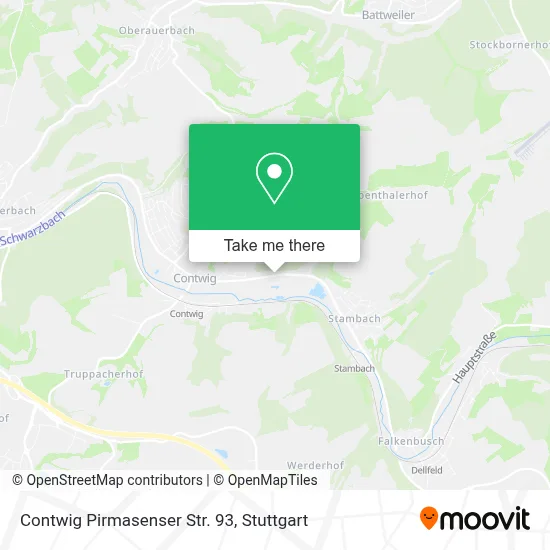 Contwig Pirmasenser Str. 93 map