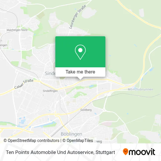 Ten Points Automobile Und Autoservice map