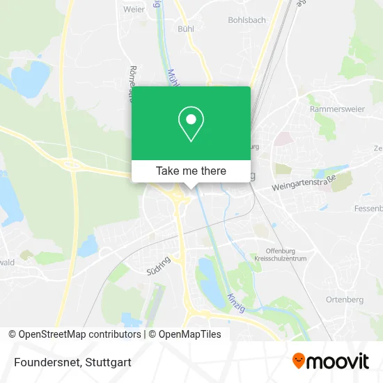 Foundersnet map