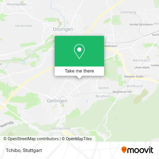 Tchibo map