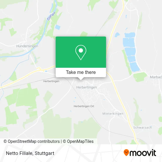 Netto Filiale map
