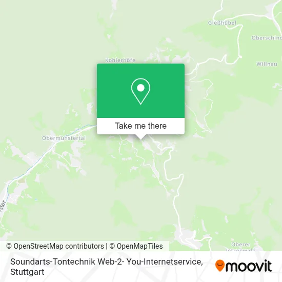 Soundarts-Tontechnik Web-2- You-Internetservice map