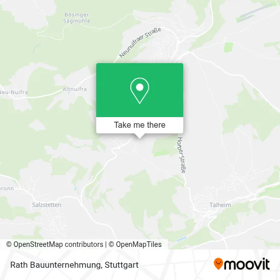 Rath Bauunternehmung map
