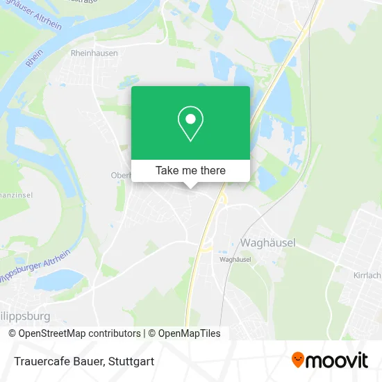 Trauercafe Bauer map