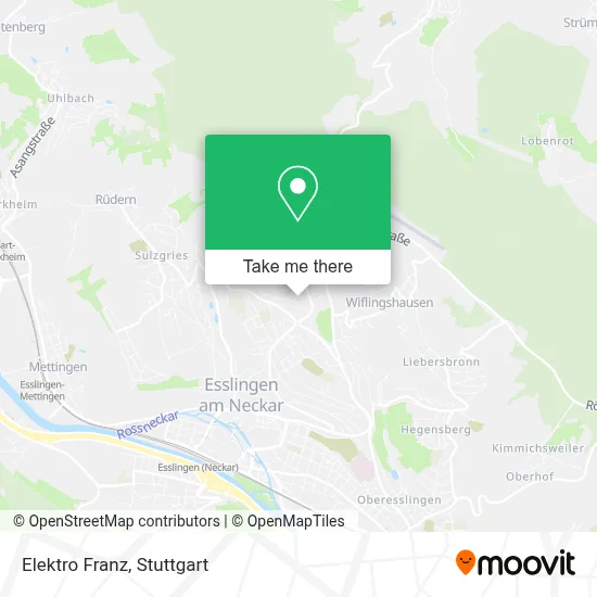 Elektro Franz map