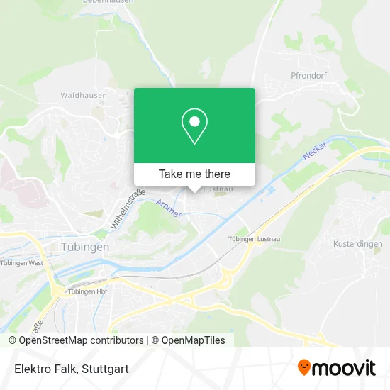 Elektro Falk map