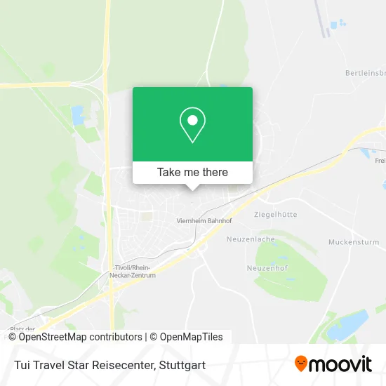 Tui Travel Star Reisecenter map