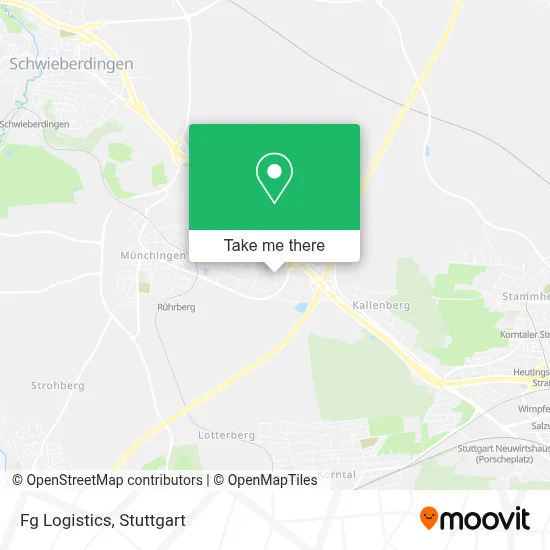 Fg Logistics map