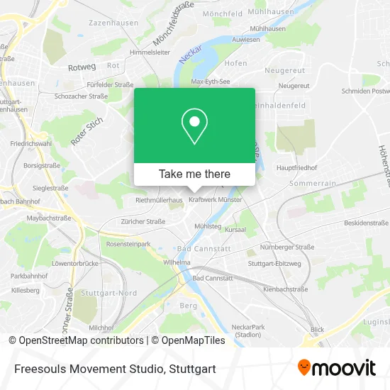 Freesouls Movement Studio map