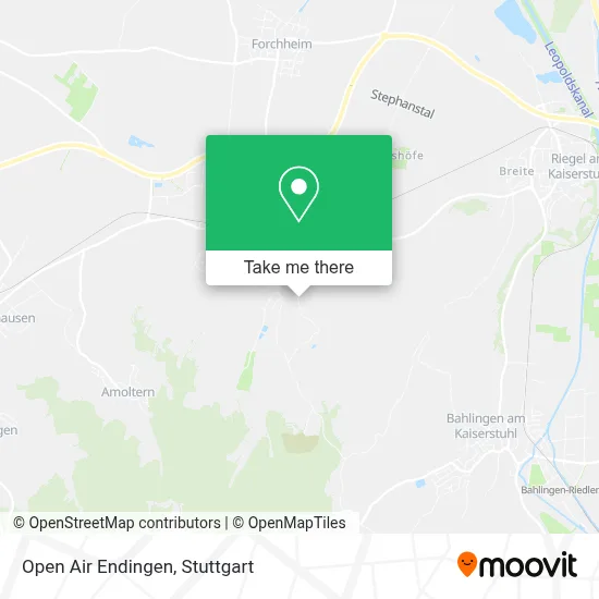 Open Air Endingen map