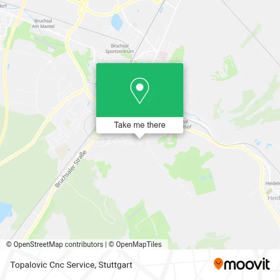 Topalovic Cnc Service map