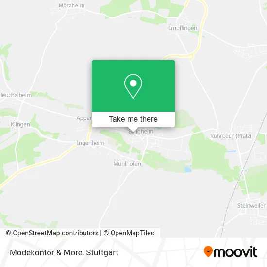 Modekontor & More map