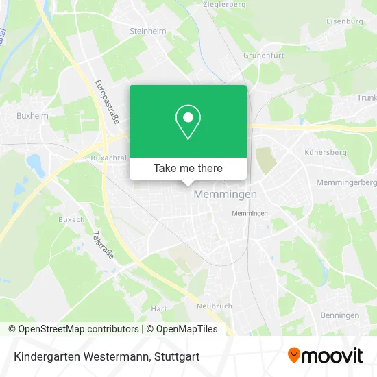 Kindergarten Westermann map