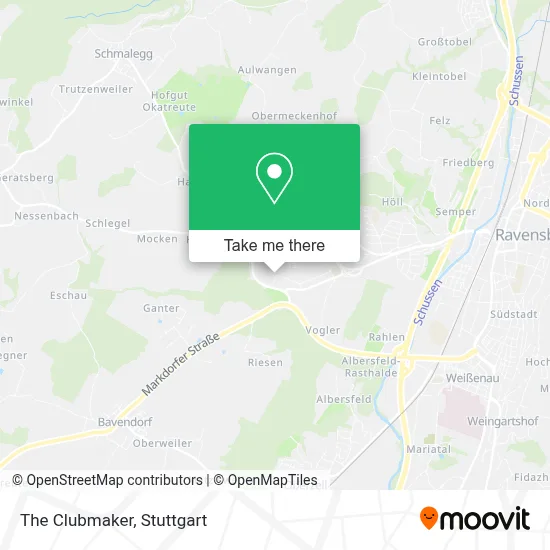 The Clubmaker map