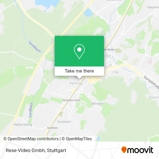 Rese-Video Gmbh map