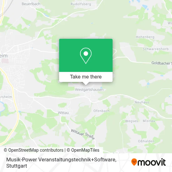 Musik-Power Veranstaltungstechnik+Software map