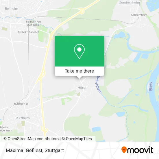 Maximal Gefliest map