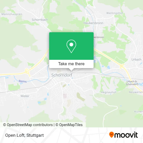 Open Loft map