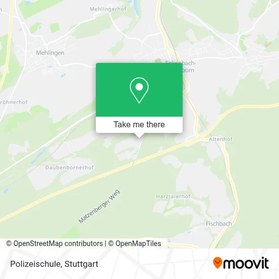 Polizeischule map