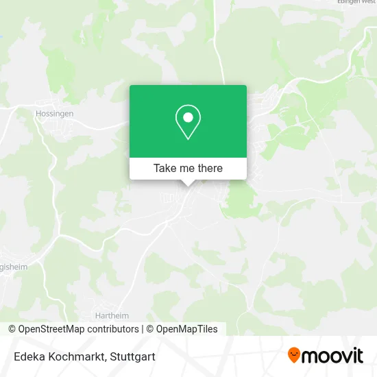 Edeka Kochmarkt map