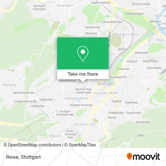 Rewe map