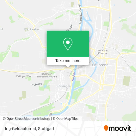 Ing-Geldautomat map