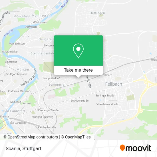 Scania map