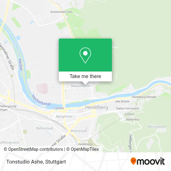 Tonstudio Ashe map