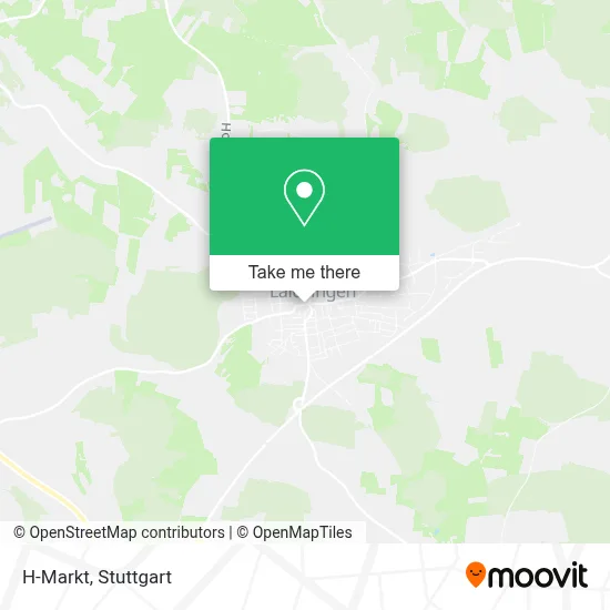 H-Markt map