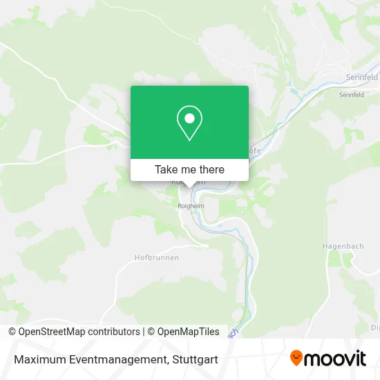 Maximum Eventmanagement map