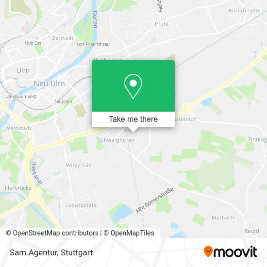 Sam.Agentur map