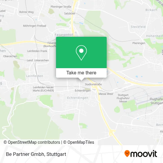 Be Partner Gmbh map