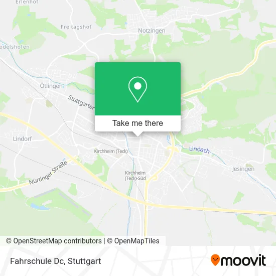 Fahrschule Dc map
