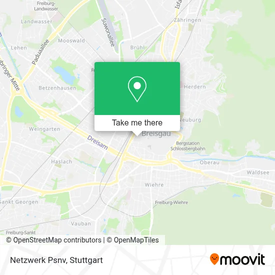 Netzwerk Psnv map