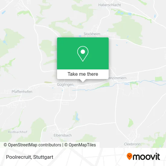 Poolrecruit map