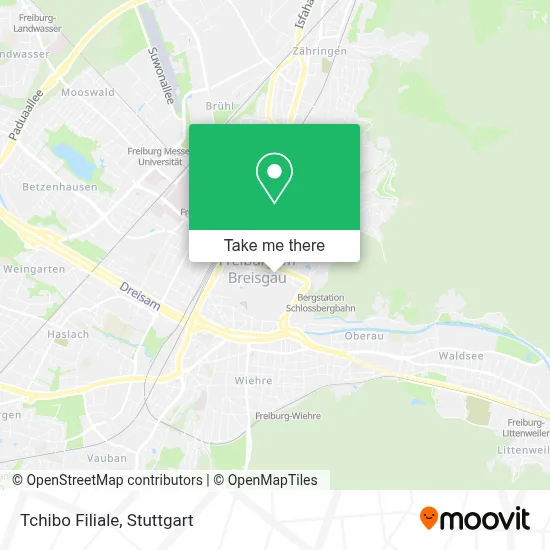 Tchibo Filiale map