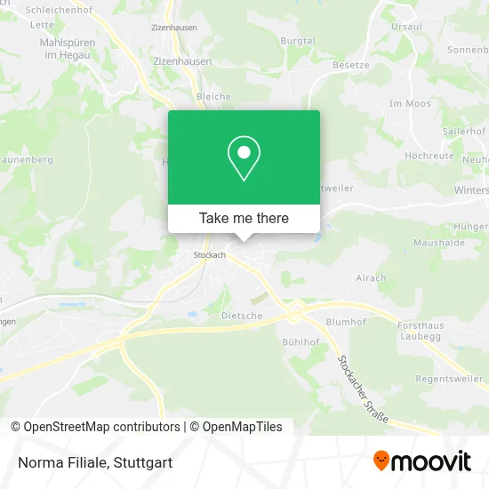 Norma Filiale map