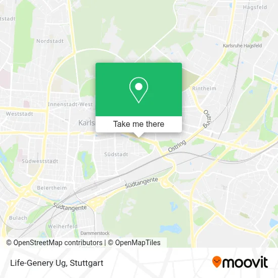 Life-Genery Ug map