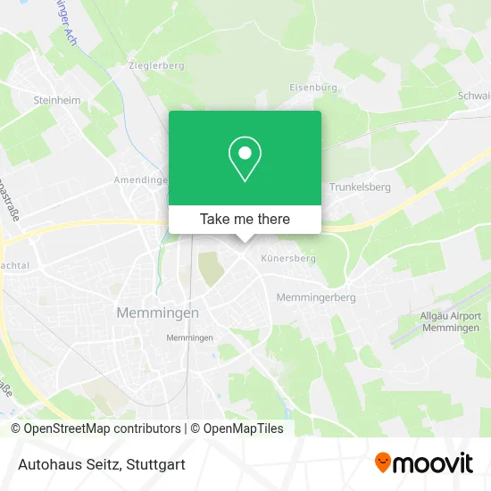 Autohaus Seitz map