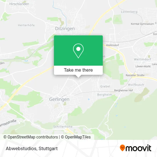 Abwebstudios map
